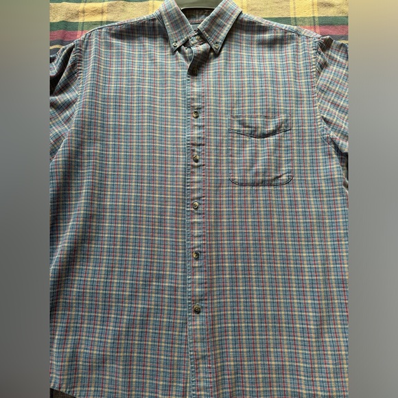 Vintage Mens Denver Hayes Button Up Longsleeve Shirt - Picture 8 of 12